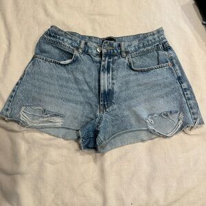 Kittenish Denim Blue Women's Shorts